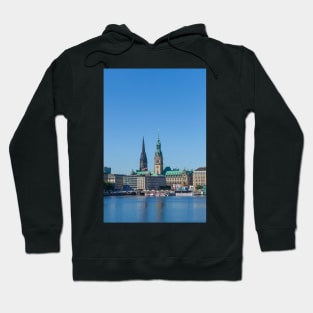 Inner Alster, City Hall, Hamburg, Germany Hoodie